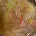クック0YQVJG☆'s cooksnap of when they made 簡単！甘〜い白菜とカニカマのとろとろ煮.