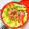 RIKOTORA's cooksnap of when they made 時短☆電子レンジで卵1個の炒り卵.