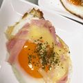 なーなちゃん's cooksnap of when they made ハム&チーズで極上目玉焼き♬.