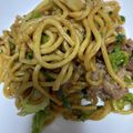 りなゆうと's cooksnap of when they made 牛肉ねぎ焼きそば.
