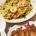 くちゃママ's cooksnap of when they made ランチに☆海老ニラ焼きそば.
