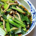 うさぴこさん's cooksnap of when they made 簡単副菜★小松菜としめじの煮びたし.
