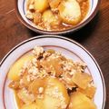 減塩パパ's cooksnap of when they made ☆	新じゃがいもとひき肉のこっくり煮物☆.
