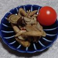 まな姫's cooksnap of when they made ごぼうとキノコのアンチョビ炒め.