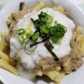 クックるん☆戦隊's cooksnap of when they made しめじとツナの和風ととろパスタ.