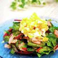 Satoco❋'s cooksnap of when they made サラダほうれん草のミモザサラダ.