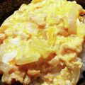 味のたまてばこ's cooksnap of when they made 大豆ミートの卵とじ丼.