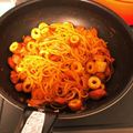☆ichika＊☆'s cooksnap of when they made ちくわでナポリタン.