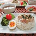 イベ長's cooksnap of when they made ♡ガッツリ！炊飯器で簡単♡カオマンガイ♡.