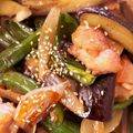 タラク's cooksnap of when they made ポン酢でさっぱり♪なすと鶏肉の炒め物.