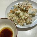 こーちゃママ's cooksnap of when they made 米粉ニラチヂミ.