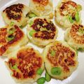 riri嬢's cooksnap of when they made お弁当に♪コーン＆枝豆はんぺんのお焼き.