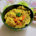 へい♡ゆー♡'s cooksnap of when they made ฺ✽✽厚揚げのカレー丼✽ฺ✽.