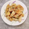 コムギ大好き's cooksnap of when they made フライド里芋　コンソメチーズペッパー.