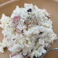 クックIT9OT1☆'s cooksnap of when they made 簡単ランチに♪きのこのチーズリゾット.