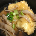 葉月優希's cooksnap of when they made 簡単！揚げ出し豆腐きのこあんかけのせ☆.