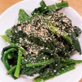 かずみんパワー's cooksnap of when they made パパが休日に作る『ほうれん草のナムル』.