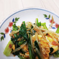 ＭＩＬＵ's cooksnap of when they made 小松菜のたまご炒め.