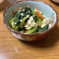 ＊カナMAMA's cooksnap of when they made 小松菜と豆腐の塩炒め.