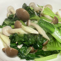 yummy?'s cooksnap of when they made 簡単！小松菜としめじの洋風バターソテー.