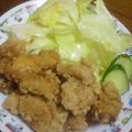 ★Rie☆'s cooksnap of when they made 鮪アラで作る節約レシピ☆マグロの竜田揚げ.