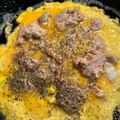 ラクラクダ's cooksnap of when they made サーモンのオムレツ(ベルギー).