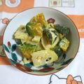 mmameco's cooksnap of when they made かぼちゃと蓮根のホットサラダ.