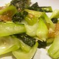 TeaChan214's cooksnap of when they made 本格的に作るチンゲンサイの炒めもの.