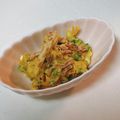 mayurich's cooksnap of when they made 煮物リメイク♪変身～！カボチャのサラダ.