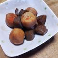 和☆2049's cooksnap of when they made 里芋とコンニャクの甘辛煮.