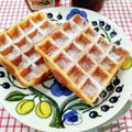 在宅勤務のおじさん's cooksnap of when they made さくっふわっ♡HMで簡単♡ワッフル.