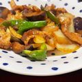 ☆GSSQHY☆'s cooksnap of when they made 簡単♪豚肉ナスピーマンのカレー炒め.