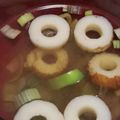 ヨシヨッシー's cooksnap of when they made 竹輪とこぶ茶でお吸い物　超簡単.