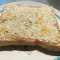 おらんでう～たん's cooksnap of when they made 家事ヤロウ　揚げパン風トーストアレンジ.