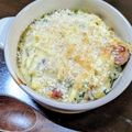 ちえたろう's cooksnap of when they made 簡単♡じゃがいもとほうれん草の卵グラタン.