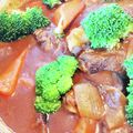 わかさわ家's cooksnap of when they made ☆ステーキで簡単！ビーフシチュー☆.