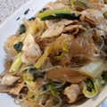 《hitomi》's cooksnap of when they made 豚肉と小松菜の和風あんかけ春雨.
