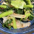 手抜きクック's cooksnap of when they made 小松菜と玉ねぎのおひたし.