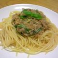 ぽんぷー's cooksnap of when they made さっぱり♪バジルツナおろしスパゲティー♡.