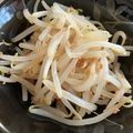 R2016's cooksnap of when they made レンジで簡単☆やみつきもやしのナムル.