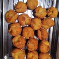 みえちゃん's cooksnap of when they made サーターアンダギー風さつまいもドーナツ.