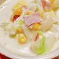 S＊mama♡'s cooksnap of when they made 北海道♪白菜とベーコンのこっくりミルク煮.