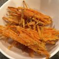 ☆ちぃころ☆'s cooksnap of when they made カリカリッ！極細にんじんの天ぷら.