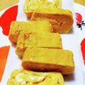 おまたんＬＡＢＯ's cooksnap of when they made お弁当に❀　甘辛醤油風味の卵焼き♡.