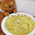 ☆ぴよぴよ☆'s cooksnap of when they made 白菜とツナのスープパスタ.