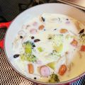 ゆかりんご117♪'s cooksnap of when they made 玉葱きのこブロッコリーの豆乳スープ♬.
