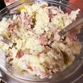 月✳Iris's cooksnap of when they made 焼き豚と新玉葱のマスタードポテトサラダ♪.
