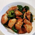 すずなまり's cooksnap of when they made 鶏肉とピーマンの黄金炒め.