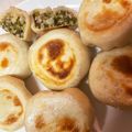 なおすけ151a's cooksnap of when they made 身近な食品で　カブの葉と豚ひき肉のおやき.