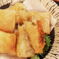 pajamamin's cooksnap of when they made 鶏そぼろと白菜えのきの春巻き.